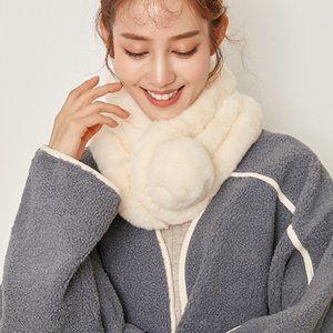 CNYC WOMEN'S GENUINE RABBIT FUR SCARVES